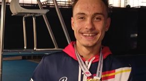 Iñigo Llopis logra el oro en 100 metros espalda del Mundial de Singapur