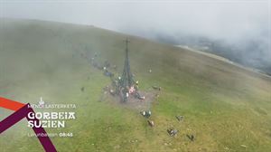 Gorbeia Suzien mendi-lasterketaren emankizuna, larunbatean, ETB1en eta eitb.eus atarian