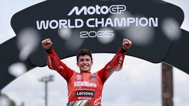 Marc Márquez se proclama en Japón campeón del mundo de MotoGP