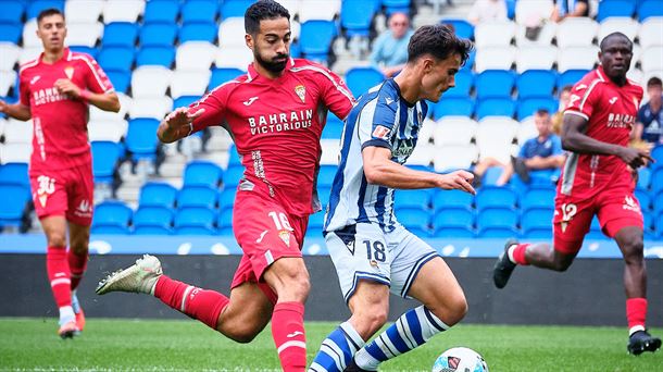 El Sanse ha empatado con el Córdoba en Anoeta. Foto: RS Zubieta