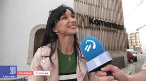 Zumaiako Komentua kultur topagune berria aurkeztu digu Lucia Lacarrak 