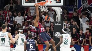 El Baskonia pierde en el último segundo ante el Panathinaikos, en Vitoria-Gasteiz (84-86)