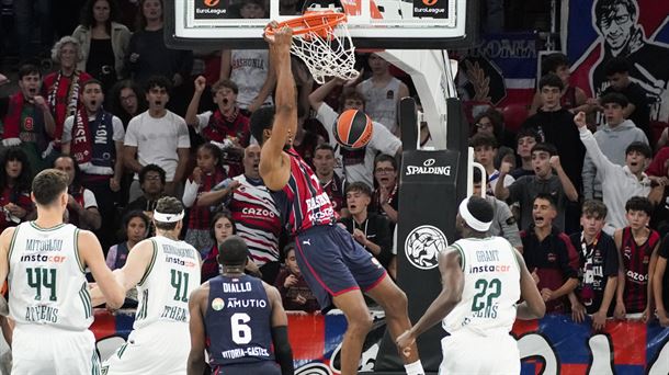 Diallo ha logrado quince puntos, en el encuentro. Foto: EFE. 