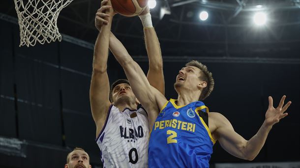 Martin Krampelj y Jake Van Tubbergen. Imagen: EFE