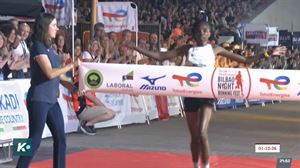 Kortek y Gitonga triunfan en el medio maratón nocturno de Bilbao