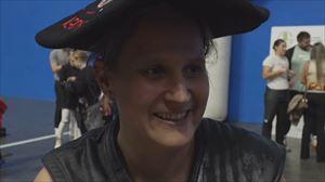 Entrevista a Patricia Martín, campeona de Euskal Herria de levantamiento de piedra, esta noche, en ETB2