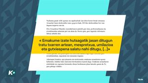 Euskotren Ligako Orio taldeko 16 arraunlarik oharra kaleratu dute, Zuzendaritza kritikatuz