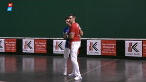Etxeberria gana a Ezkurdia y ambos pasan a semifinales (10-22)