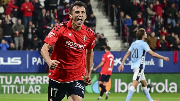 Ante Budimir Osasuna; IMAGEN: EFE