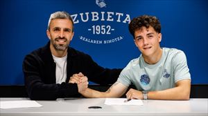 Dani Díaz renueva con la Real Sociedad hasta 2029