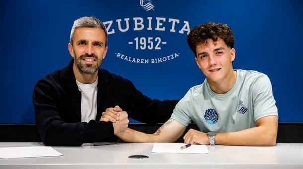 Dani Diaz, IMAGEN: REAL SOCIEDAD