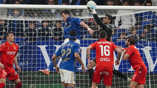 Sergio Herrerak kontrolpean izan du area, partida osoan. Argazkia: EFE. 