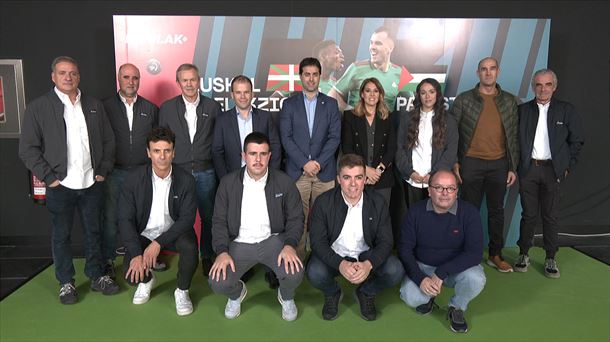 Euskal Selekzioa-Palestina EITBn, aurkezpena