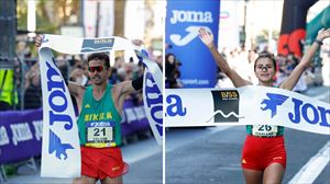 Raúl Celada y Katherine Tisalema ganan la Behobia-San Sebastián de 2025