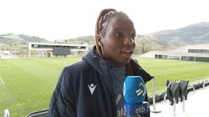 Edna Imade, ante el derbi contra el Athletic: ''Tengo ganas de poder vivirlo''