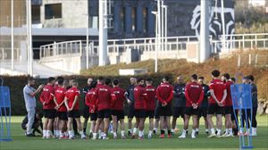 Palestinako selekzioa Lezaman entrenatu da