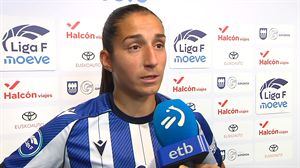 Lucía Rodríguez: ''Con el marcador en contra, hemos ido a más''