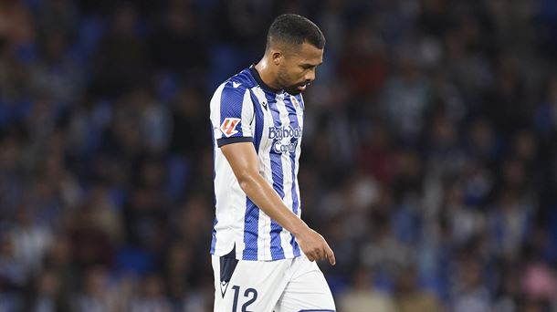 El centrocampista venezolano Yangel Herrera, cabizbajo. Foto: Europa Press