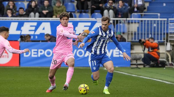 Alavés VS. Celta Foto: EFE 