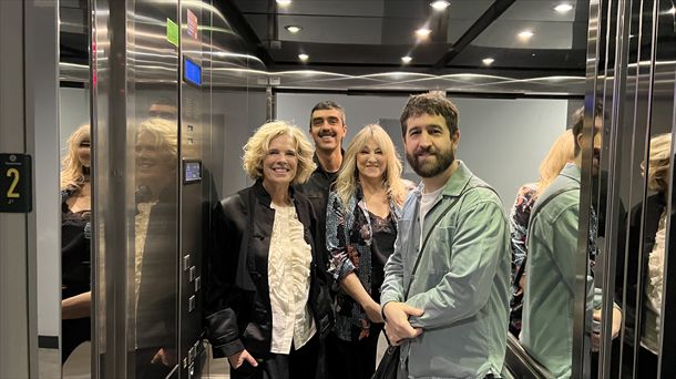 Edurne Ormazabal, Xabin Fernandez, Maite Goñi eta Oier Arantzabal