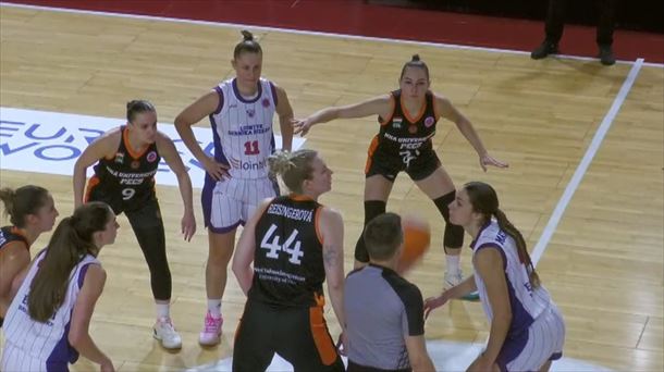 Lointek Gernika y Universitas Pecs volverán a enfrentarse en el play-off. Foto: EITB.