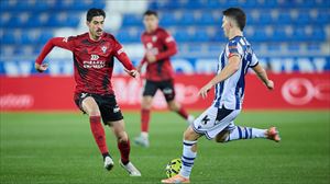 Sansek galdu egin du Mirandesen aurka, bat gutxiagorekin jokatuta (1-0)