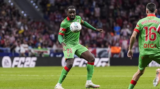 Enzo Boyomo, Osasuna; IRUDIA: EUROPA PRESS