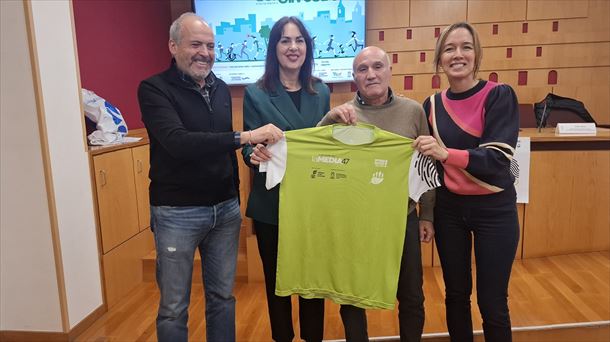 Presentación de la Media Maraton de Vitoria-Gasteiz; IMAGEN: GASTEIZKO MARATOI ERDIA