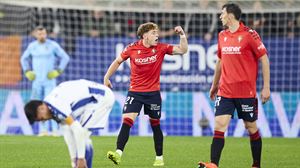 Osasunak garaipen sendoa lortu du Levanteren aurka, Sadarren (2-0)