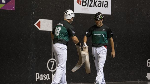 Unai Lekerika y Alex Goitia. Foto: ERAMAN!