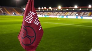 Banderatxo bat, Errege Kopako neurketa batean. Artxiboko argazkia: Europa Press