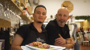 Txipi Zabaleta, uno de los clásicos del bar Zabaleta del donostiarra barrio de Gros