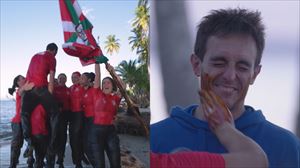 Los Yocahus celebran y Marcela pinta la cara de Otxoa