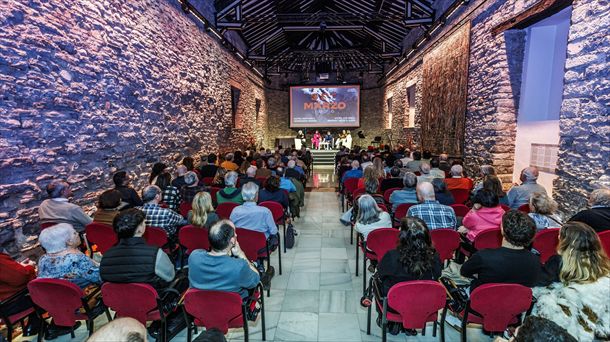 Imagen de la presentación en el Palacio Villa Suso de Vitoria-Gasteiz 