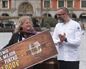La carrillera de amama Antonia, del bar La gran parada, ganador del ''Pintxo Pote'' de Barakaldo