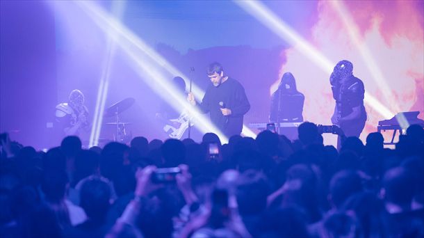 Actuación de Gorka Urbizu