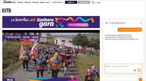 Laguntzaile adimentsua, eitb.eus-eko homean