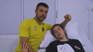 Aritz y Treku se despiden de los Guabanes desde el hospital