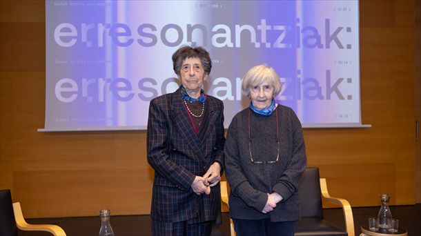 Esthe Ferrer y Mari Puri Herrero