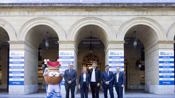 Imagen de la presentación realizada en Donostia