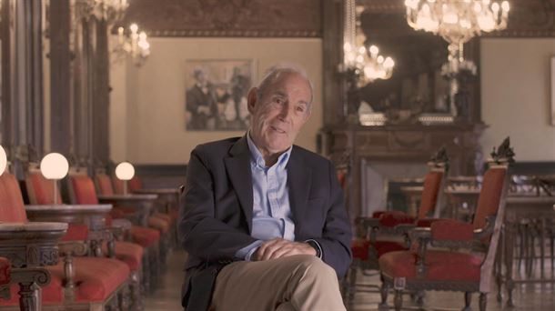 El lehendakari Carlos Garaikoetxea en el documental