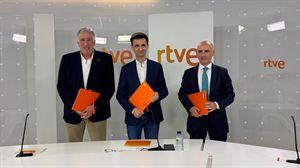 Joseba Asiron, José Pablo López eta Andoni Aldekoa