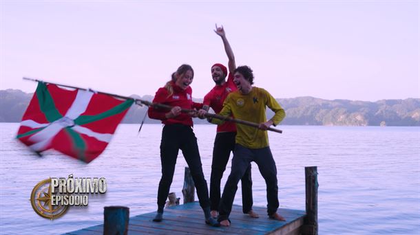 Jaio, Monty y Aimar, antes de la Gran Final del 