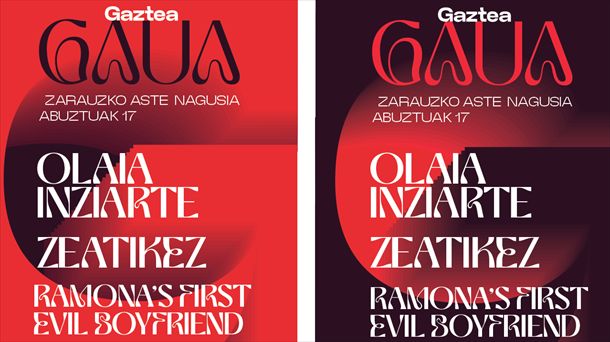 Gaztea Gauak Euskal Herriko jaiak girotuko ditu abuztuan
