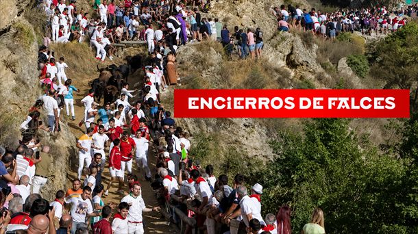 Audientziak harrera bikaina egin dio Nafarroako Faltzesko entzierroen zuzeneko emanaldiari ETBn