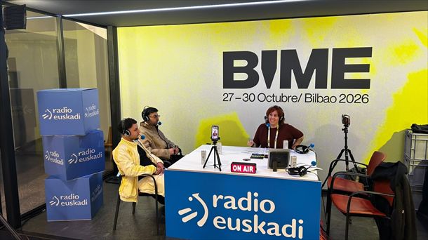 Emisión de "Kultura.eus" desde BIME, con Maider Martin