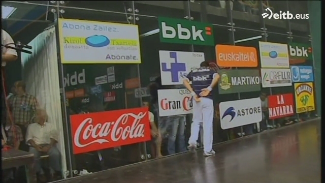 2009ko finala: Olaizola II / Irujo