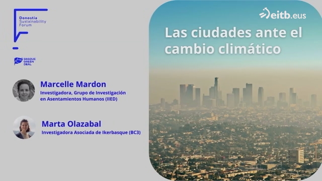Las ciudades ante el cambio climático