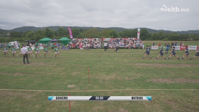 Sokatira: Gizonezkoen 560Kg Finala Emakumezkoen 500Kg Finala