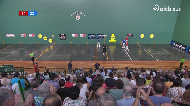 Caixabak-B Seriea; Agirre-Eskuza/Salaberria-Aranguren    Caixabank Mastersa; Jaka-Zabaleta/Artola-Martija;